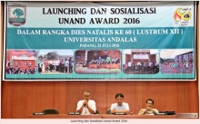 Launching Unand Award Ke-3 Tahun 2016