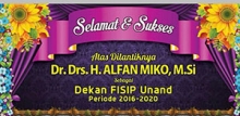 Profil Dekan Baru FISIP, Dr. Alfan Miko, M.Si