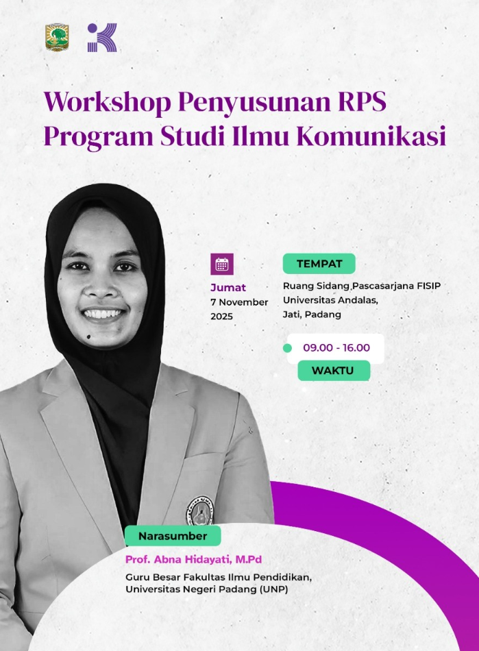 Workshop Penyusunan RPS Program Studi Ilmu Komunikasi