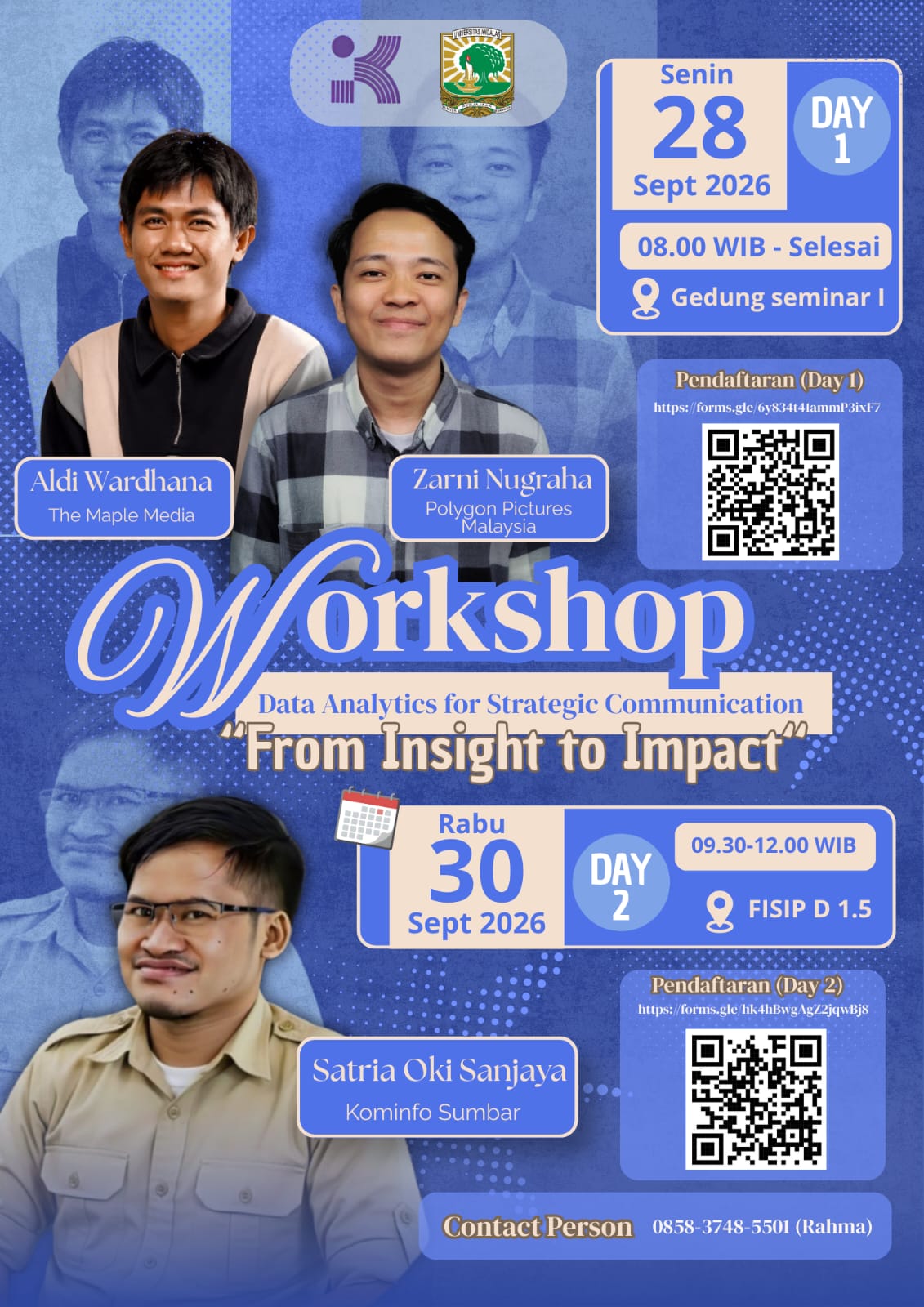 Departemen Ilmu Komunikasi FISIP Universitas Andalas Hadirkan Praktisi AI dan Guru Besar Ilmu Komunikasi dalam Penyusunan Kurikulum Berbasis Digital-AI