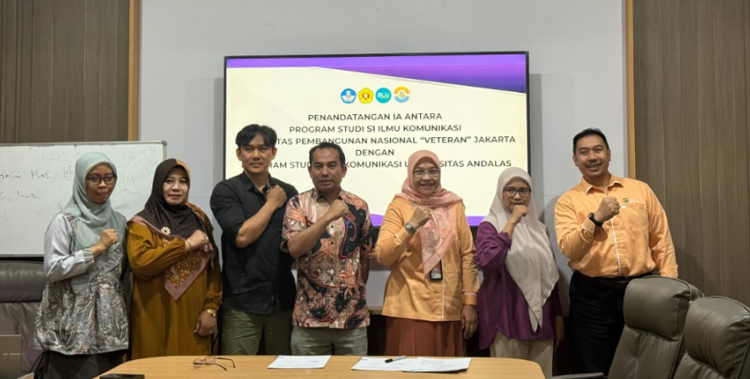 Departemen Ilmu Komunikasi Unand Laksanakan IA dan Kuliah Umum Bersama UPN “Veteran” Jakarta