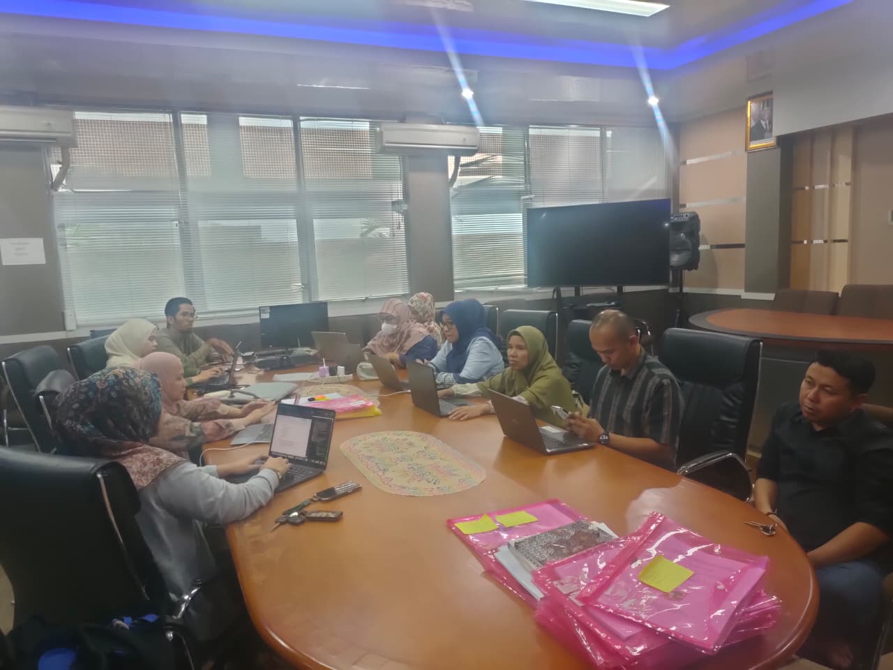 Rapat Kurikulum Baru dan Pembahasan Flowchart Departemen Ilmu Komunikasi