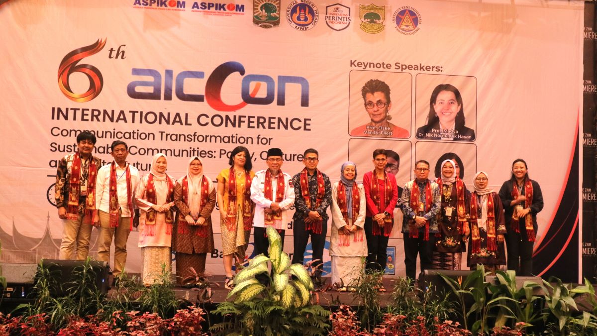 AICCON VI Dorong Pendekatan Komunikasi Demi Hadapi Krisis Lingkungan dan Era Ai
