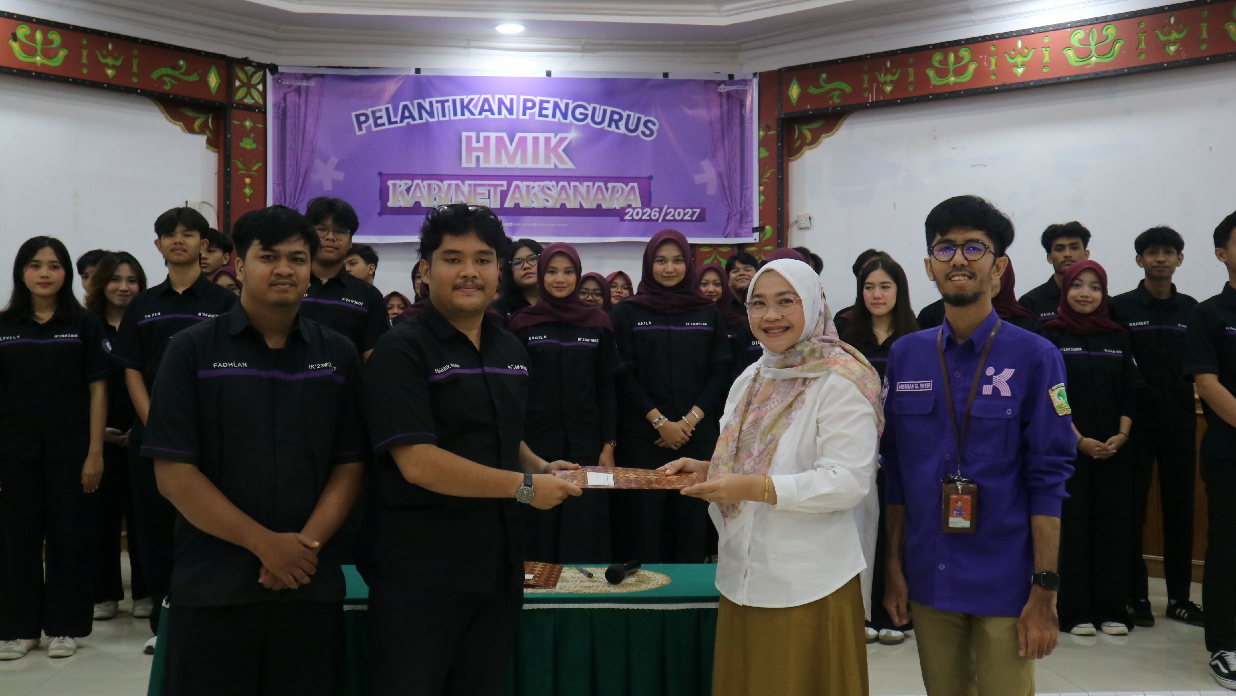 Tonggak Estafet Kepemimpinan: Pengurus HMIK Kabinet Aksanara 2026/2027 Resmi Dilantik